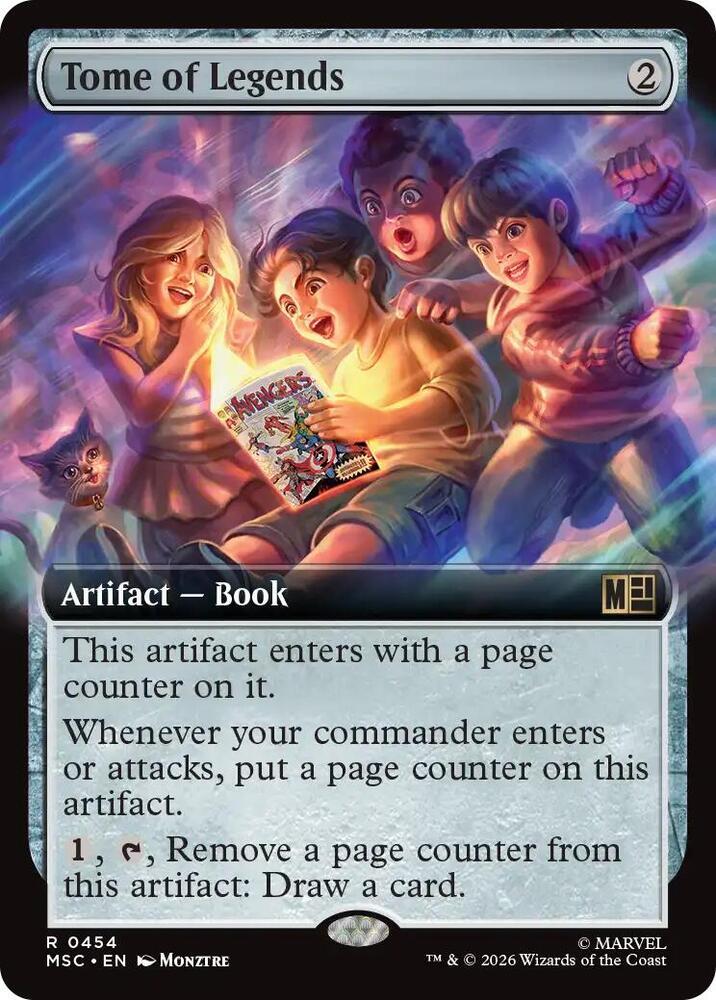 Tome of Legends Extended Art 454 (Commander: Marvel Super Heroes)  - Extended Art | Good Games Morley