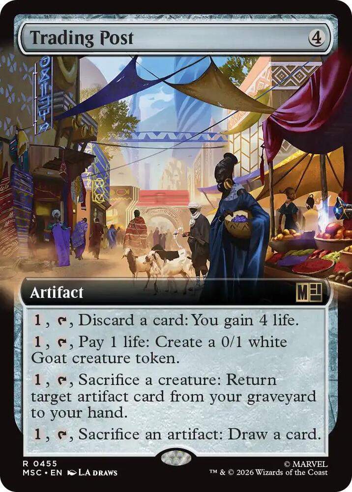 Trading Post Extended Art 455 (Commander: Marvel Super Heroes)  - Extended Art | Good Games Morley