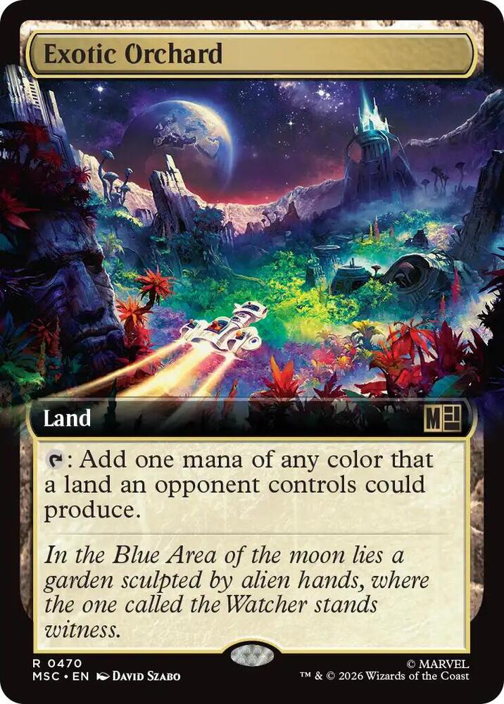 Exotic Orchard 470 (Commander: Marvel Super Heroes)  - Extended Art | Good Games Morley