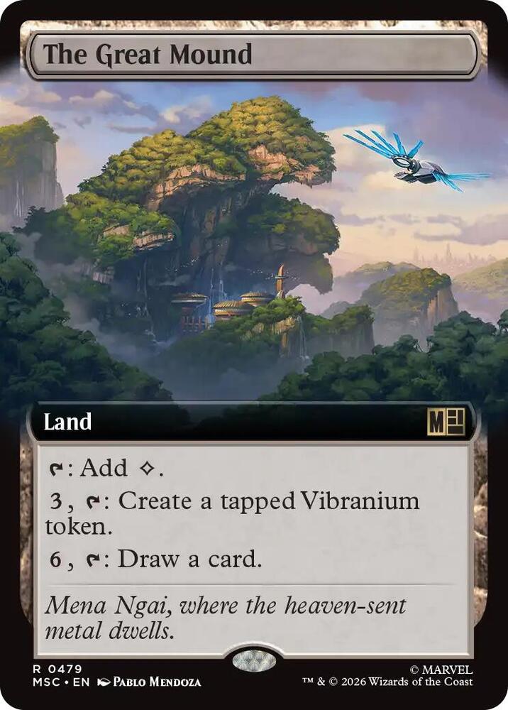 The Great Mound Extended Art 479 (Commander: Marvel Super Heroes)  - Extended Art | Good Games Morley