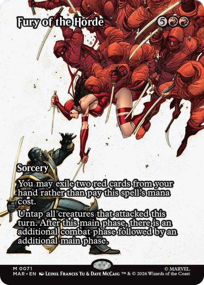 Fury of the Horde 71 (Marvel Universe Eternal-Legal)  - Borderless | Good Games Morley