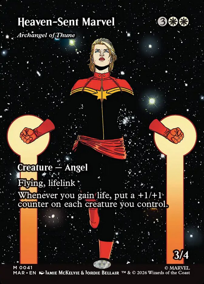 Heaven-Sent Marvel // Archangel of Thune 41 (Marvel Universe Eternal-Legal)  - Borderless | Good Games Morley