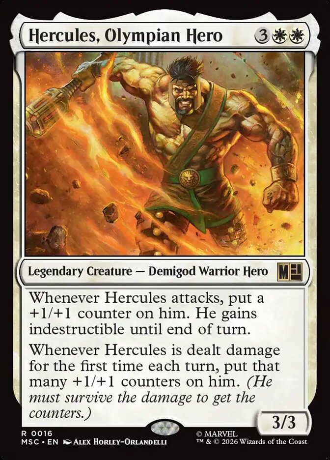 Hercules, Olympian Hero [dupe] 16 (Commander: Marvel Super Heroes)  | Good Games Morley