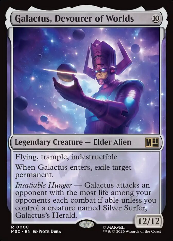 Galactus, Devourer of Worlds 8 (Commander: Marvel Super Heroes)  | Good Games Morley