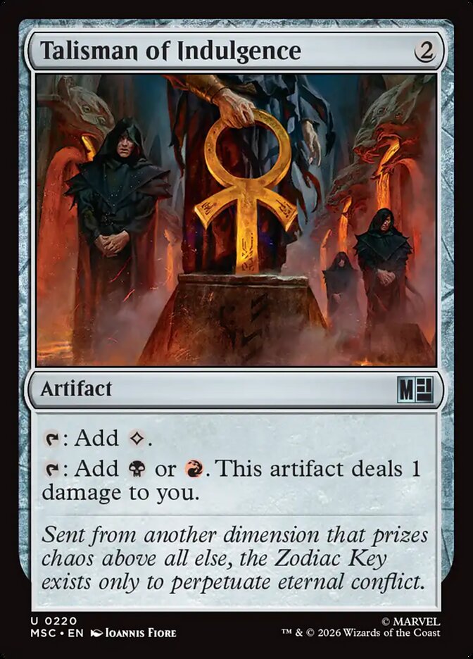 Talisman of Indulgence 220 (Commander: Marvel Super Heroes)  | Good Games Morley
