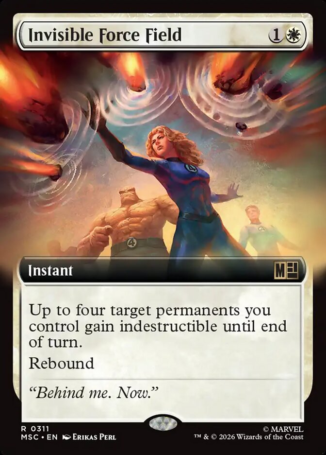 Invisible Force Field Extended Art 311 (Commander: Marvel Super Heroes)  | Good Games Morley