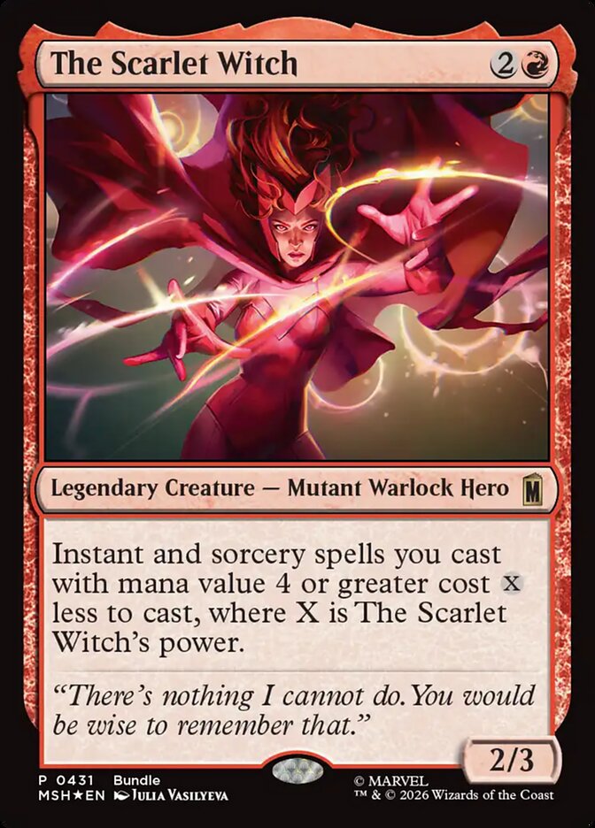 The Scarlet Witch 431 (Unique and Miscellaneous Promos)  - Foil | Good Games Morley