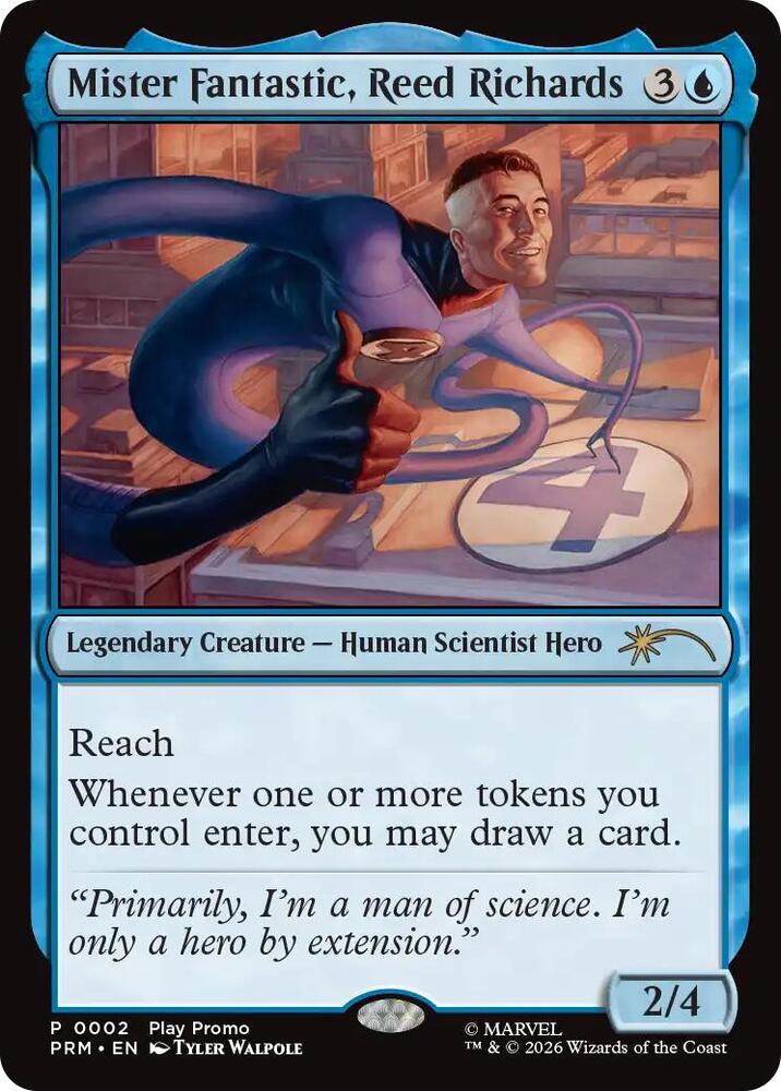 Mister Fantastic, Reed Richards 2 (Standard Showdown Promos)  | Good Games Morley