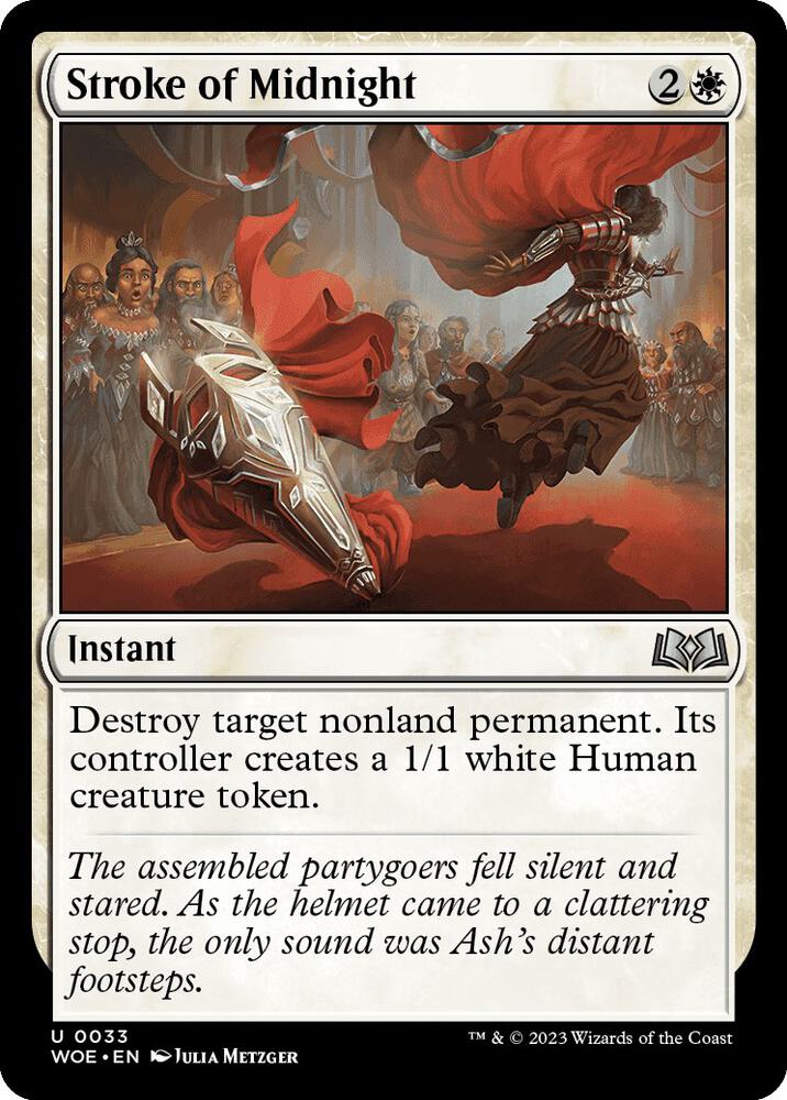 Stroke of Midnight 33 (Wilds of Eldraine)  - Foil | Good Games Morley