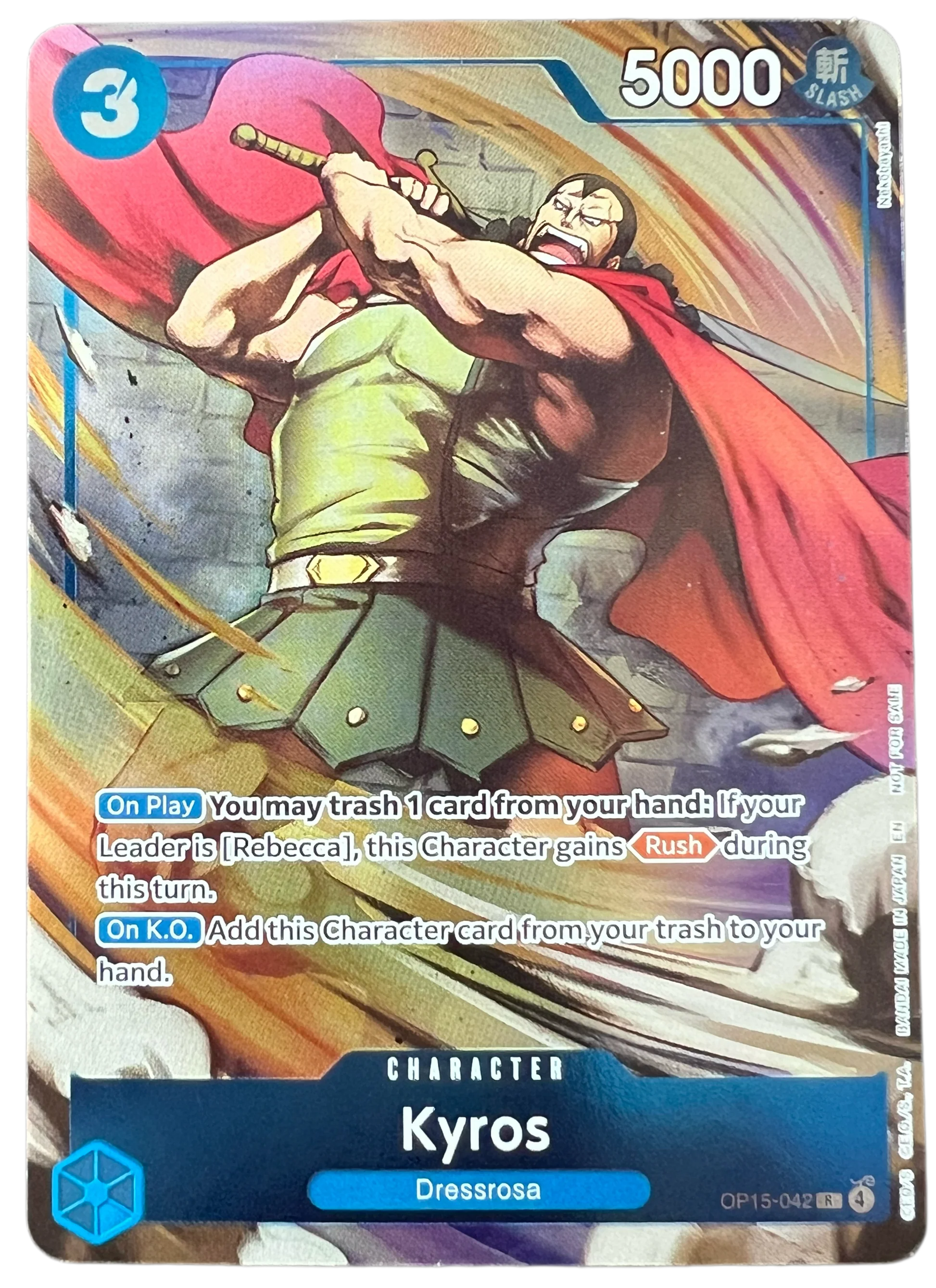 Kyros (Dash Pack) OP15-042 (Adventure on Kami's Island)  - Foil | Good Games Morley