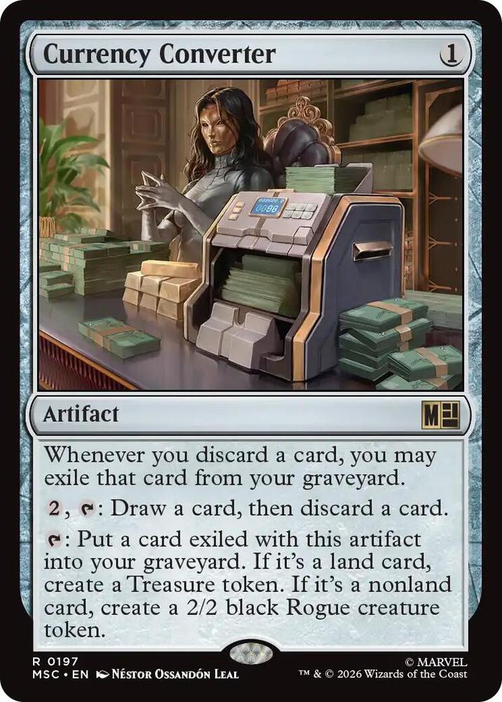 Currency Converter Surge Foil 197 (Commander: Marvel Super Heroes)  - Foil | Good Games Morley