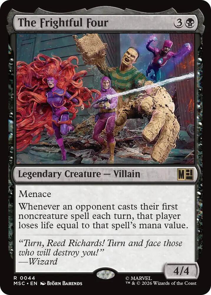 The Frightful Four Surge Foil 44 (Commander: Marvel Super Heroes)  - Foil | Good Games Morley