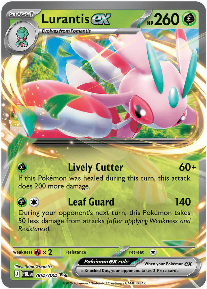 Lurantis ex 004/084 (ME05: Pitch Black)  - Holofoil | Good Games Morley
