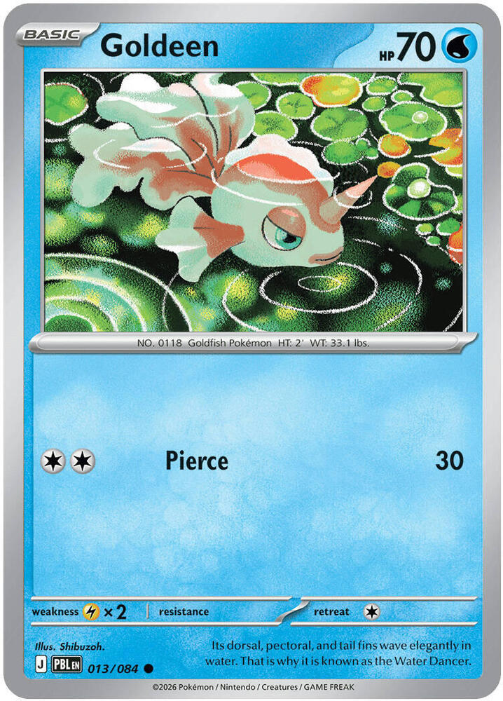 Goldeen 013/084 (ME05: Pitch Black)  - Reverse Holofoil | Good Games Morley
