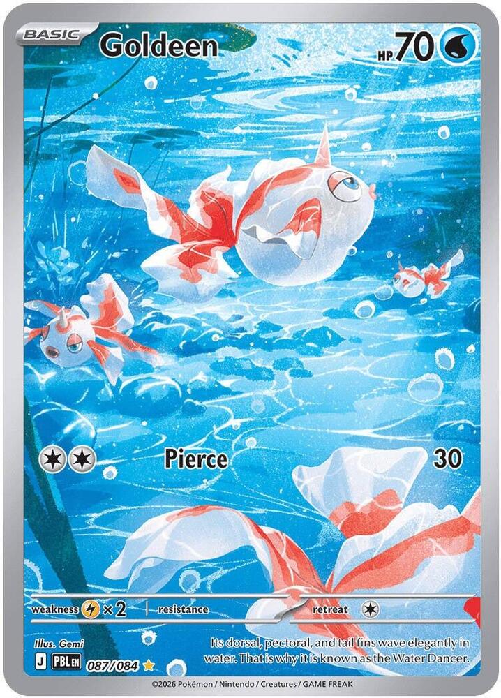 Goldeen 087/084 (ME05: Pitch Black)  - Holofoil | Good Games Morley