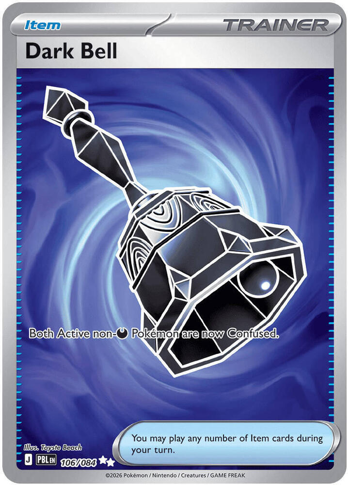 Dark Bell 106/084 (ME05: Pitch Black)  - Holofoil | Good Games Morley