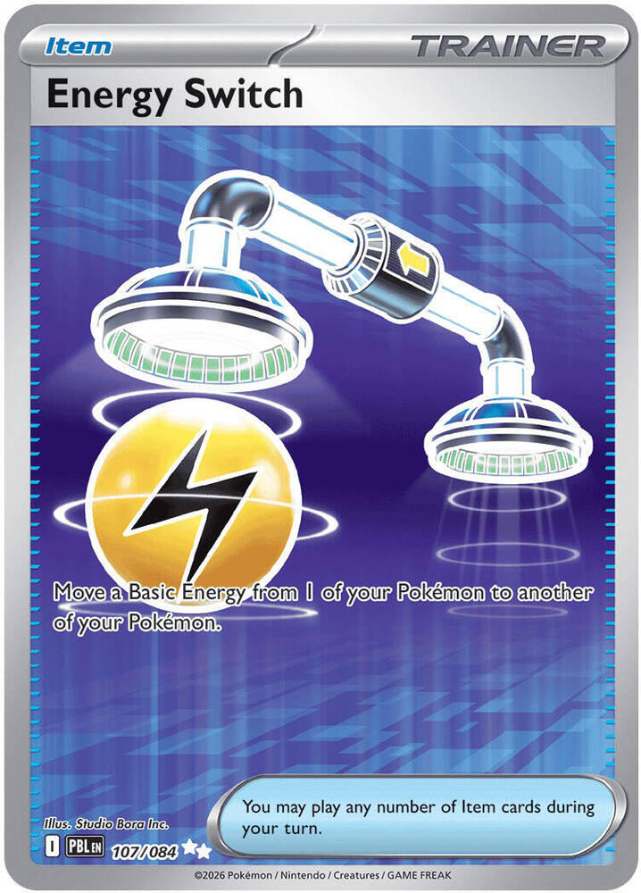 Energy Switch 107/084 (ME05: Pitch Black)  - Holofoil | Good Games Morley