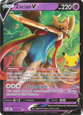 Zacian V 016/025 (World Championship Decks)  | Good Games Morley