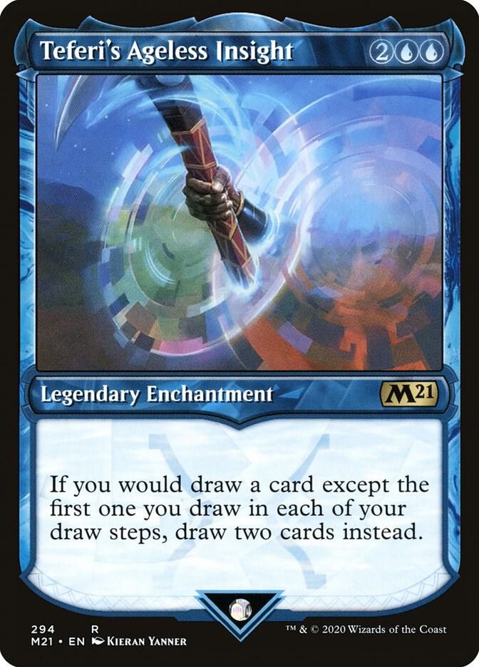 Teferi's Ageless Insight 294 (Core Set 2021)  - Showcase | Good Games Morley