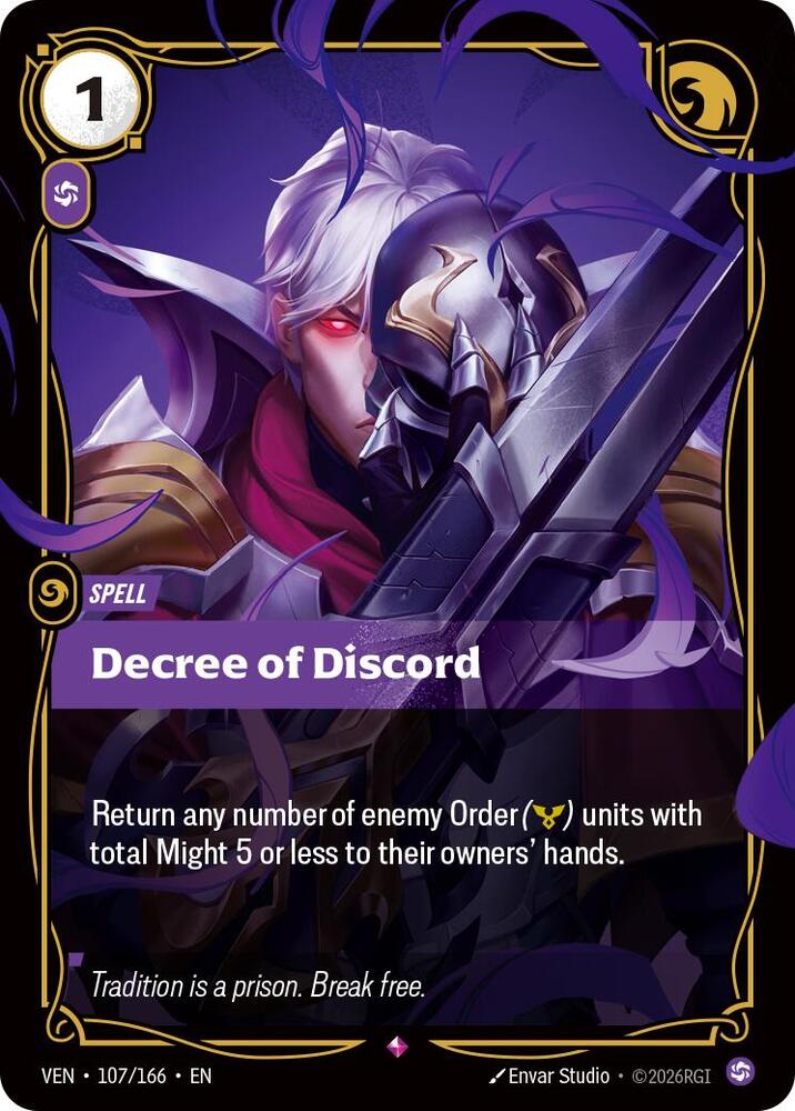 Decree of Discord 107/166 (Vendetta)  - Foil | Good Games Morley