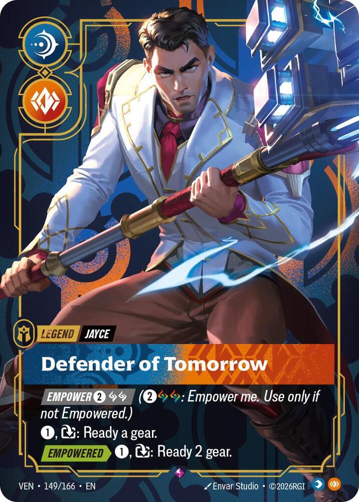 Jayce - Defender of Tomorrow 149/166 (Vendetta)  - Foil | Good Games Morley