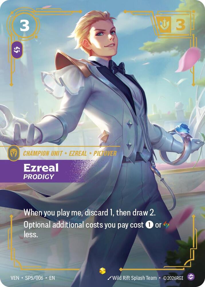 Ezreal - Prodigy SP5/006 (Vendetta)  - Foil | Good Games Morley
