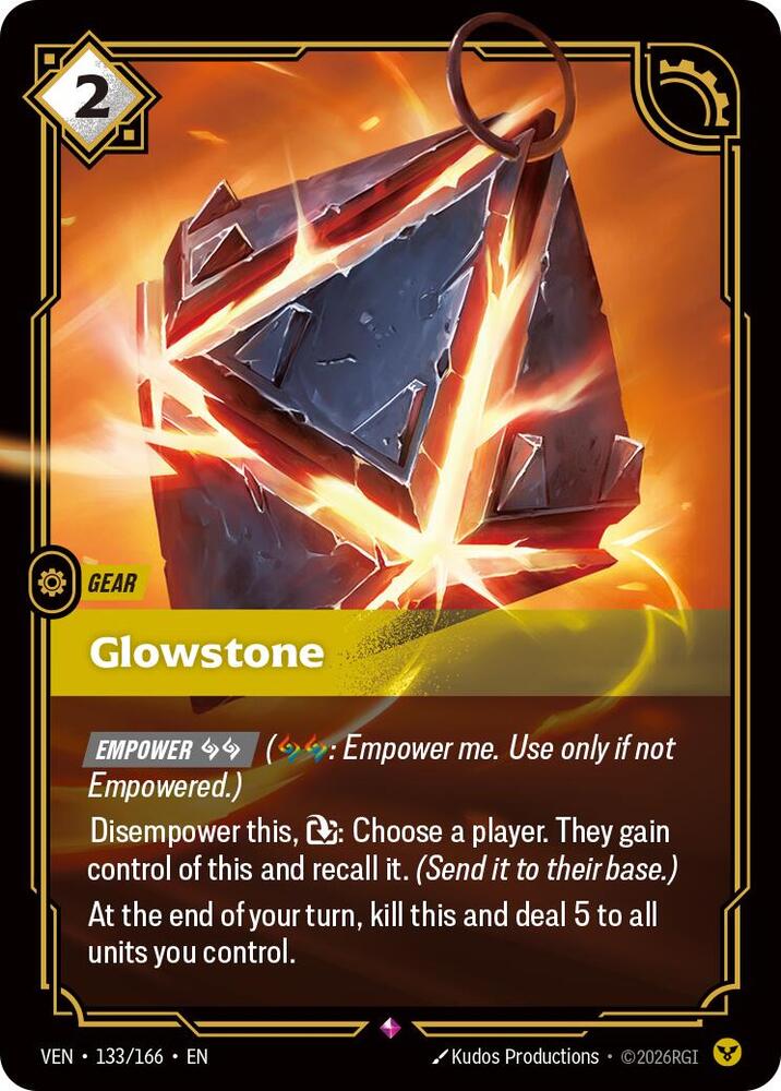 Glowstone 133/166 (Vendetta)  - Foil | Good Games Morley