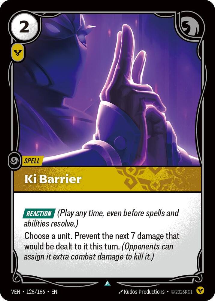 Ki Barrier 126/166 (Vendetta)  | Good Games Morley