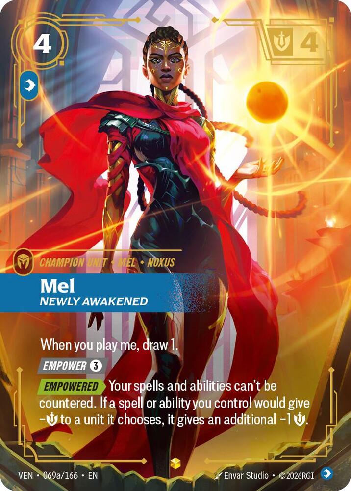 Mel - Newly Awakened 069a/166 (Vendetta)  - Foil | Good Games Morley