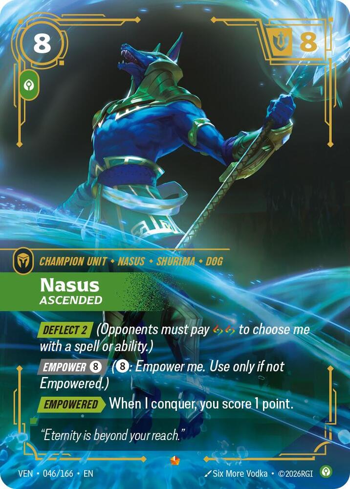 Nasus - Ascended 046/166 (Vendetta)  - Foil | Good Games Morley