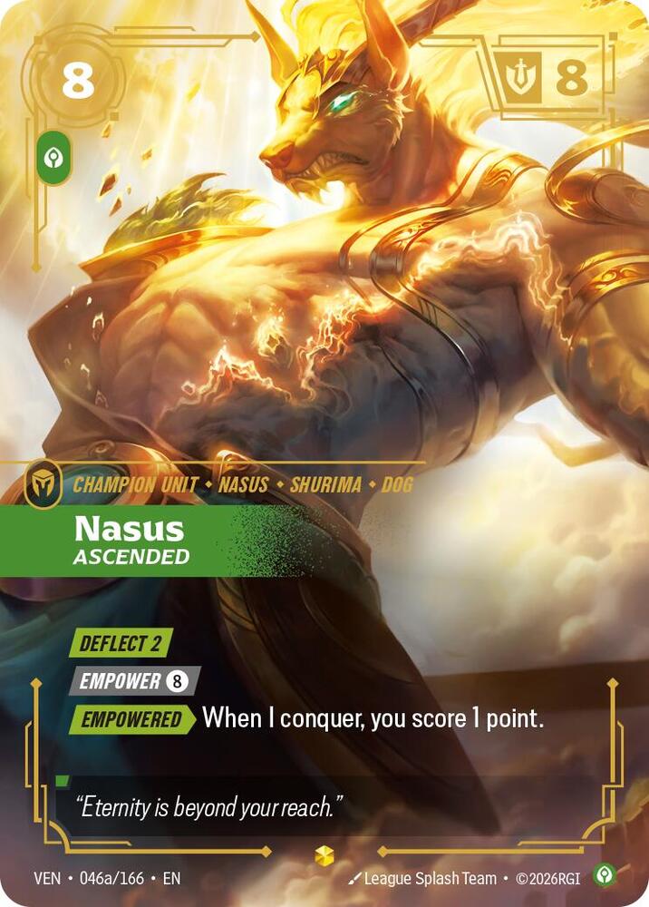 Nasus - Ascended 046a/166 (Vendetta)  - Foil | Good Games Morley