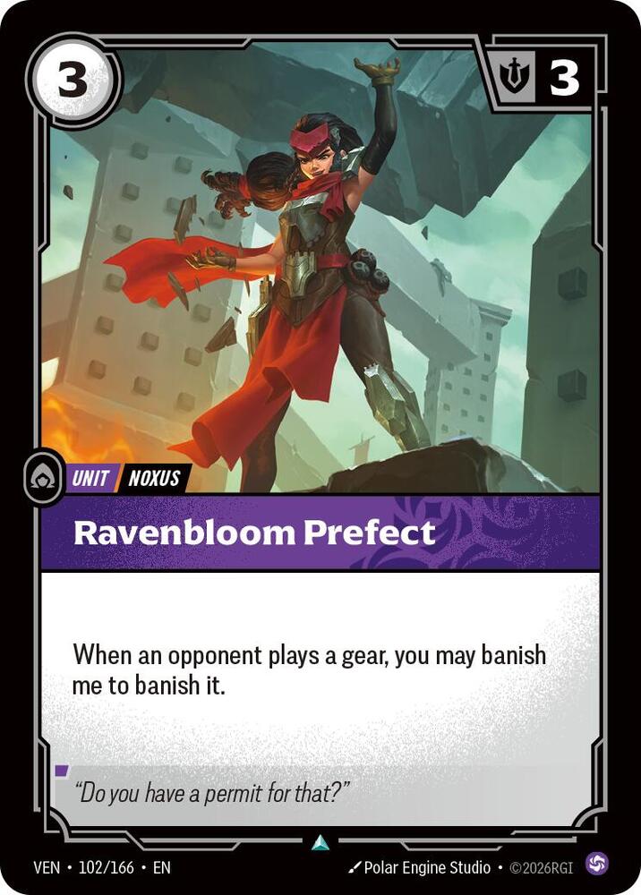 Ravenbloom Prefect 102/166 (Vendetta)  | Good Games Morley