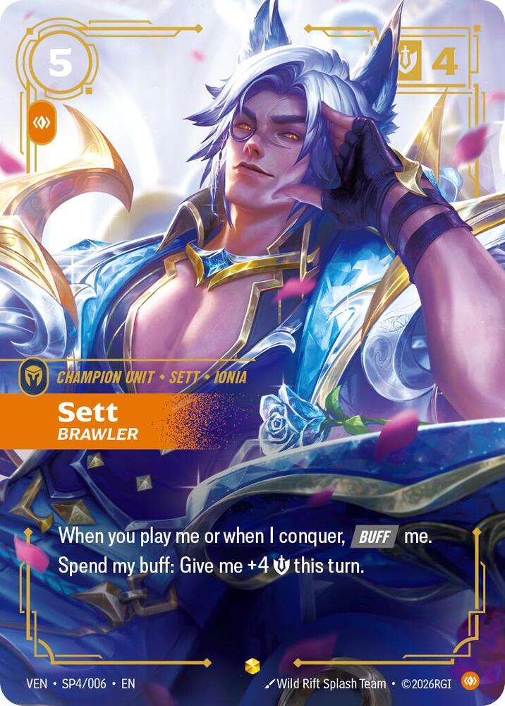 Sett - Brawler SP4/006 (Vendetta)  - Foil | Good Games Morley