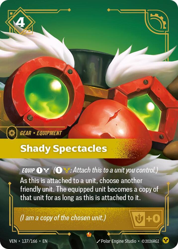 Shady Spectacles 137/166 (Vendetta)  - Foil | Good Games Morley