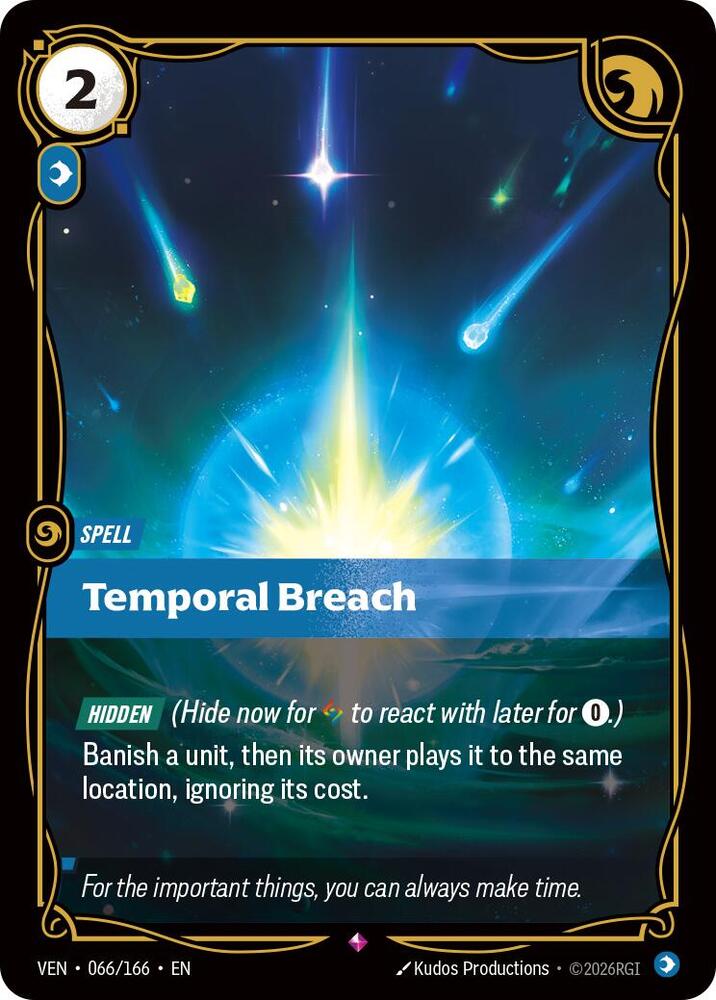 Temporal Breach 066/166 (Vendetta)  - Foil | Good Games Morley