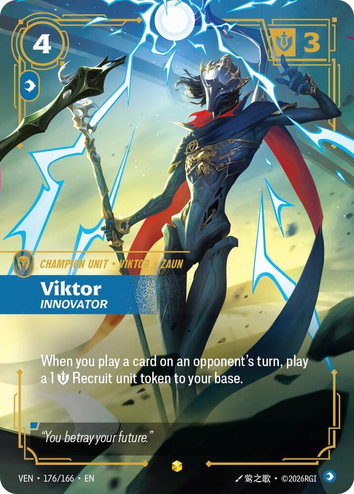 Viktor - Innovator 176/166 (Vendetta)  - Foil | Good Games Morley