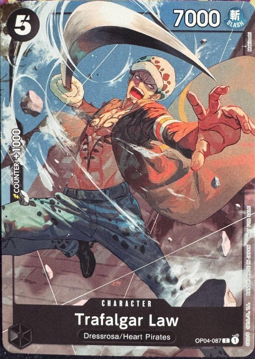 Trafalgar Law (Welcome Pack Vol.1) OP04-087 (One Piece Promotion Cards)  | Good Games Morley