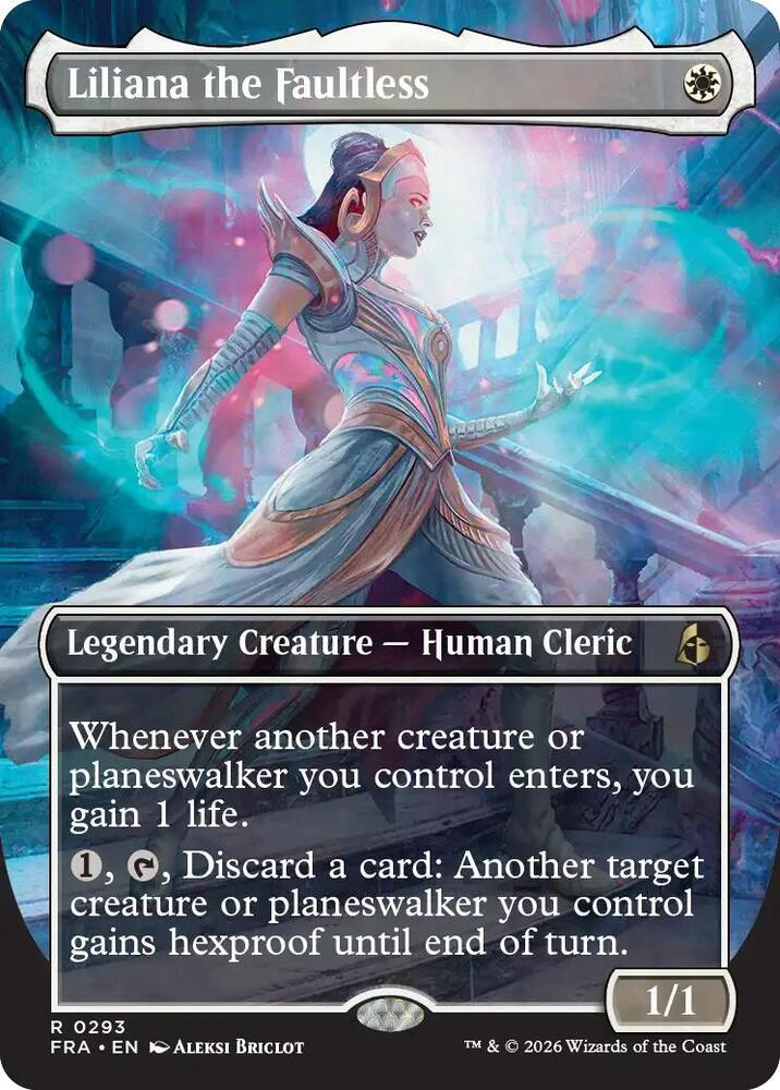 Liliana the Faultless 293 (Reality Fracture)  - Borderless | Good Games Morley
