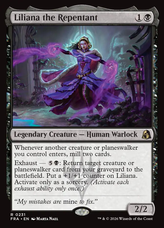 Liliana the Repentant 231 (Reality Fracture)  | Good Games Morley