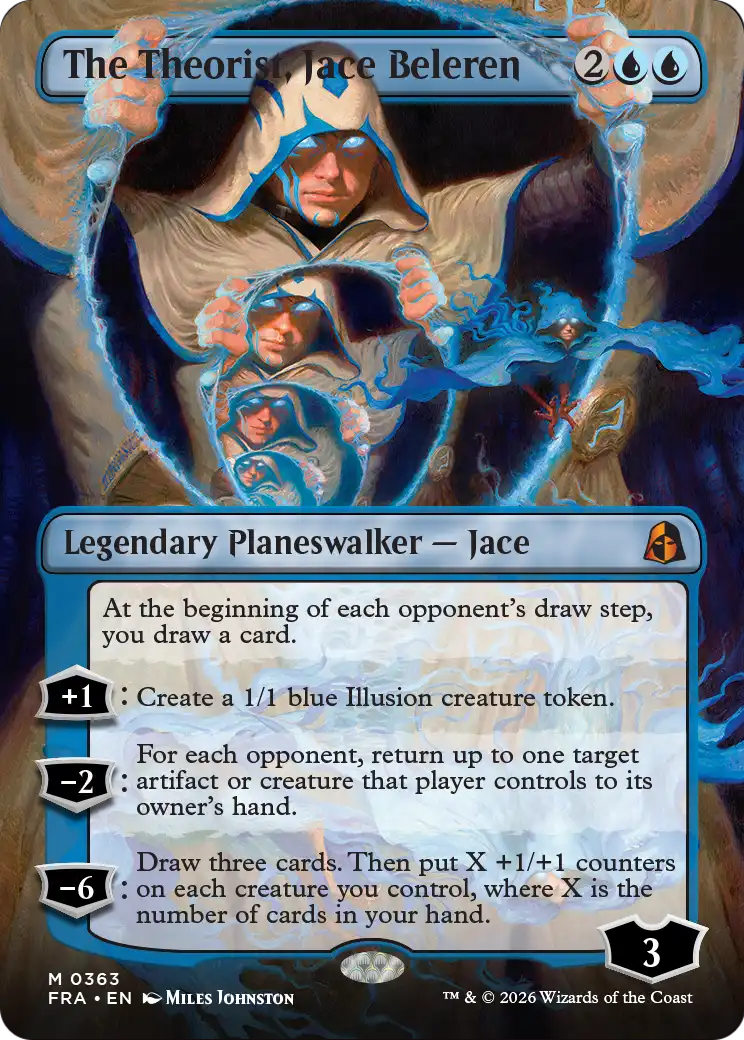The Theorist, Jace Beleren 363 (Reality Fracture)  - Borderless | Good Games Morley