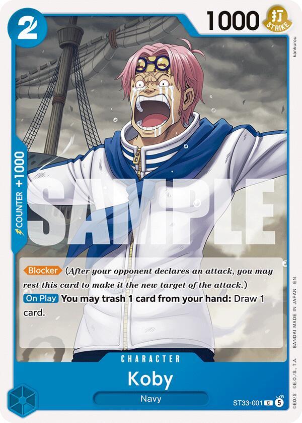 Koby ST33-001 (Starter Deck 33: BLUE Kuzan)  | Good Games Morley