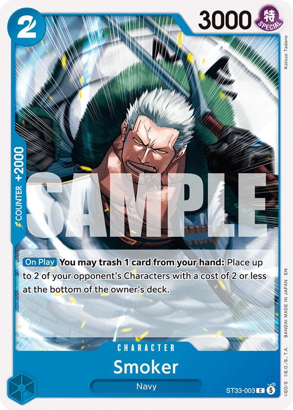 Smoker ST33-003 (Starter Deck 33: BLUE Kuzan)  | Good Games Morley