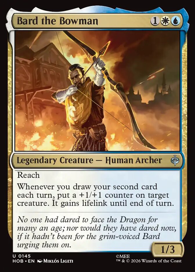 Bard the Bowman 145 (The Hobbit)  - Foil | Good Games Morley