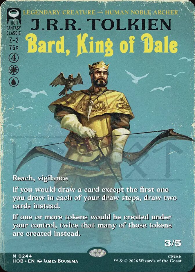 Bard, King of Dale 244 (The Hobbit)  - Borderless | Good Games Morley