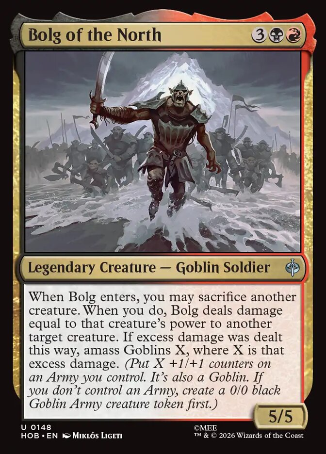 Bolg of the North 148 (The Hobbit)  - Foil | Good Games Morley