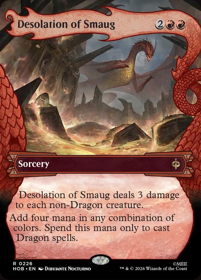 Desolation of Smaug 226 (The Hobbit)  - Showcase Foil | Good Games Morley