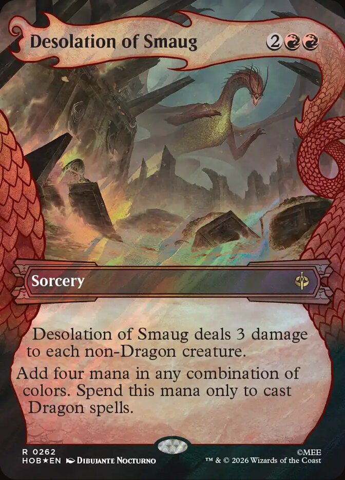 Desolation of Smaug 262 (The Hobbit)  - Showcase Surge Foil | Good Games Morley