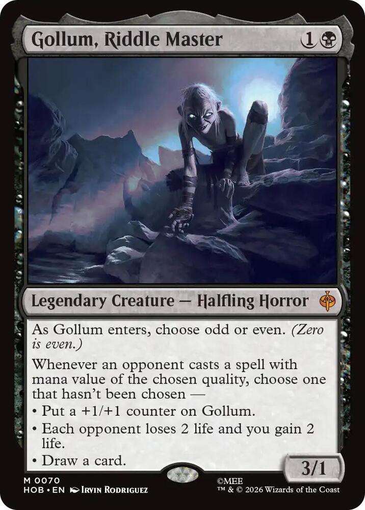 Gollum, Riddle Master 70 (The Hobbit)  | Good Games Morley