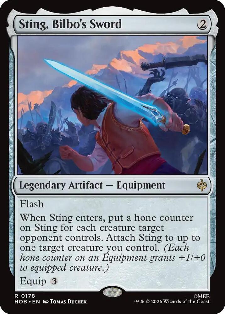 Sting, Bilbo's Sword 178 (The Hobbit)  | Good Games Morley