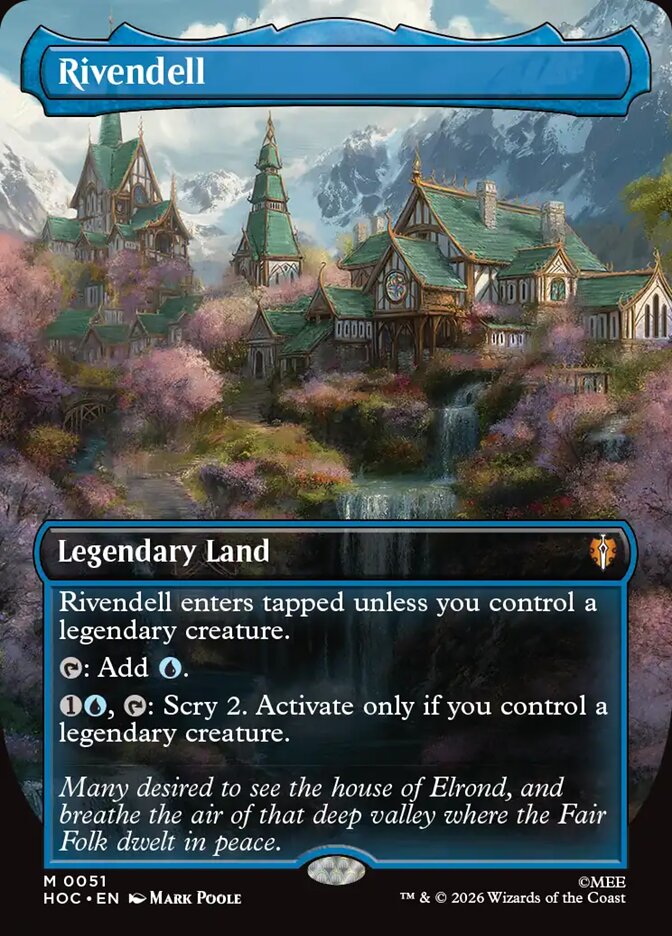 Rivendell 51 (The Hobbit: Eternal-Legal)  - Borderless | Good Games Morley